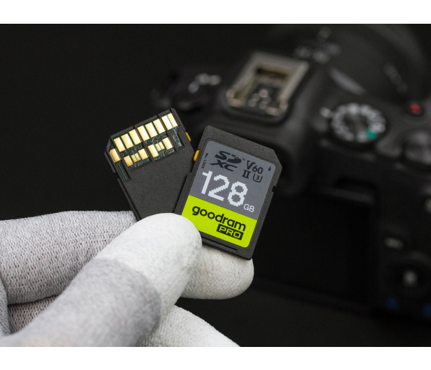 GOODRAM 128GB SDXC S6B0 PRO 265MB/s UHS-II U3 V60 - 1536616 - zdjęcie 3